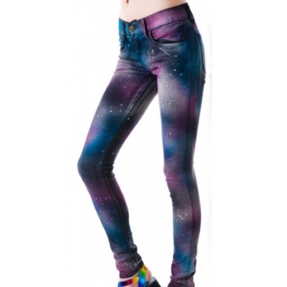 Wildfox Galaxy Skinny Jeans 💫